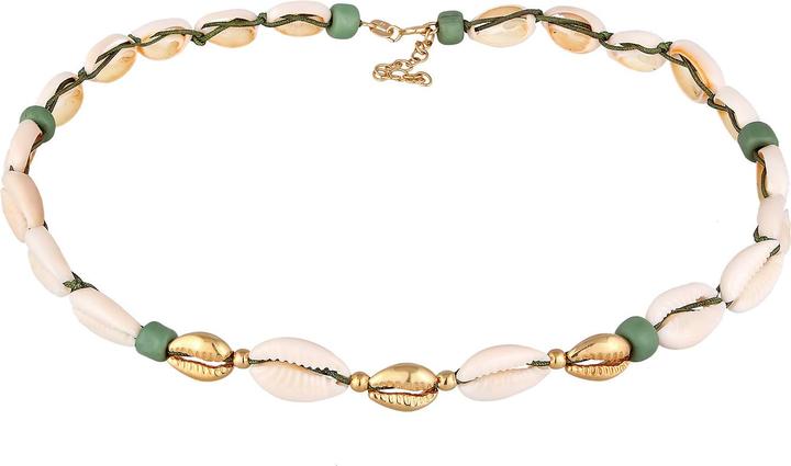 Produktbild Elli Choker, Muschel (Muschel, 925er Sterling Silber, Nylon, No stone, Glas, 36 cm)
