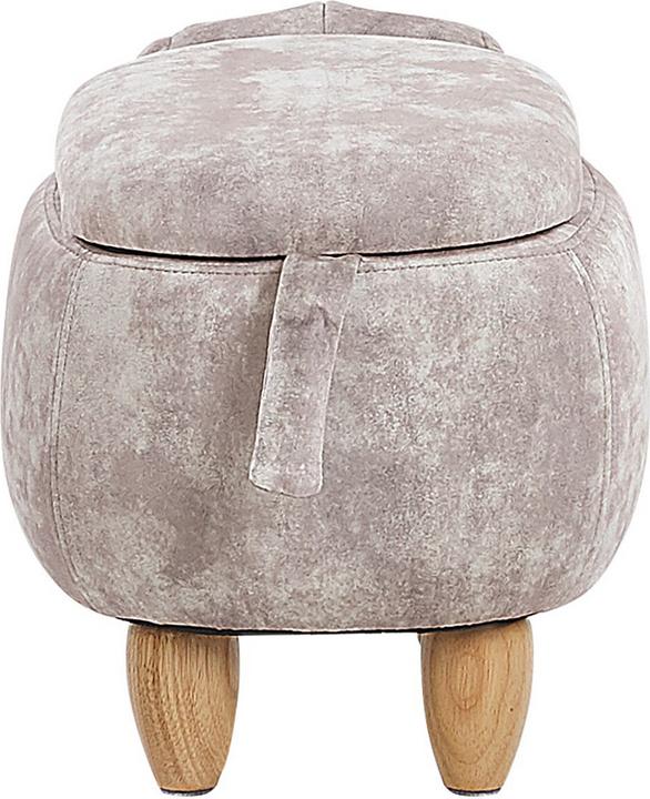 Produktbild Beliani Bilian Pufa Bestie mit Schleier, beige DOGIS.
