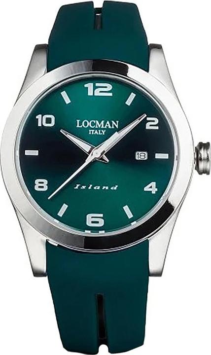 Produktbild Locman Italy Herrenuhr Island grün Ref. 0613A (Analoguhr, 40 mm)