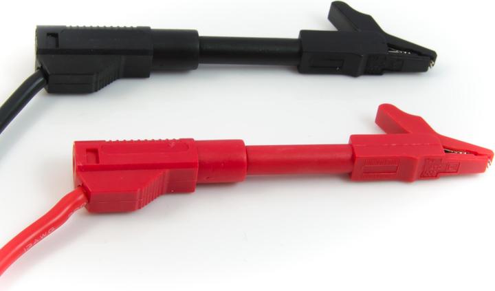 Image du produit Purecrea 2 pcs. Pince crocodile / pince de prélèvement 15A pour fiche banane 4mm (Pinces micros à main)