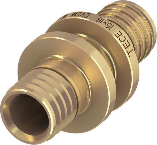Produktbild TECE TECEflex Kupplung Rotguss d= 63/63mm (Rohrkupplung)