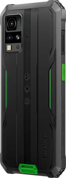 Actual product image Blackview MOBILE PHONE BV4800/3/64GB GREEN (64 GB, Black / Green, 6.56", 13 Mpx, 4G)