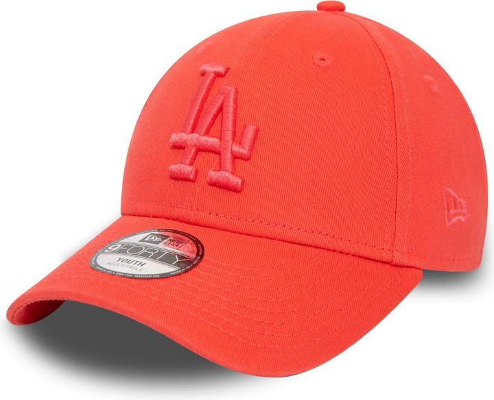 Produktbild New Era 9Forty Kinder Cap - Los Angeles Dodgers lava - Youth (55, 56, 54 C)
