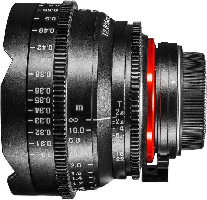 Image du produit Samyang XEEN 16mm T2.6 FF Ciné Canon (Canon EF, Plein format, APS-C / DX, Micro Four Thirds)