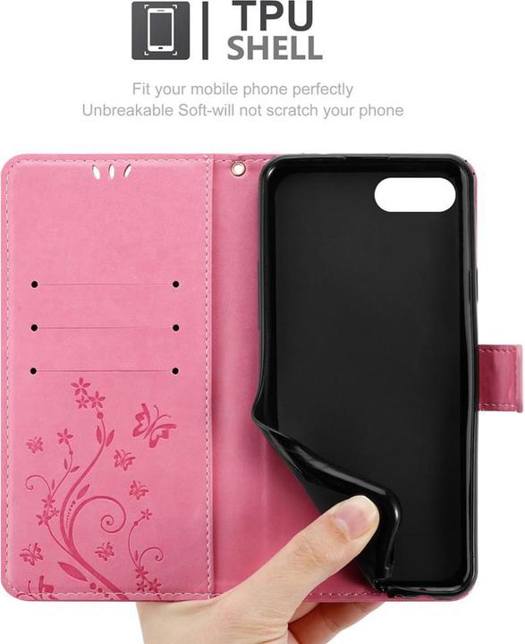 Actual product image Cadorabo Flower Book cover (Honor 10)