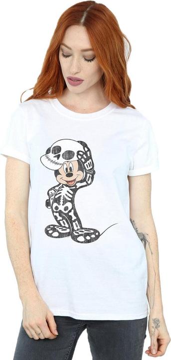 Immagine prodotto Disney Mickey Mouse Skeleton Maglietta Ampia Donna (3XL)