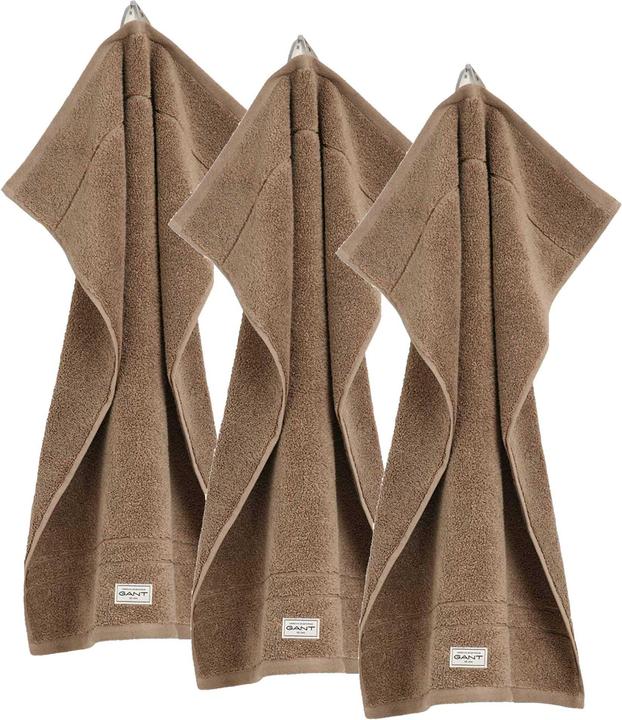 Produktbild GANT PREMIUM TOWEL 30X50 - 3-PACK (30 x 50 cm)