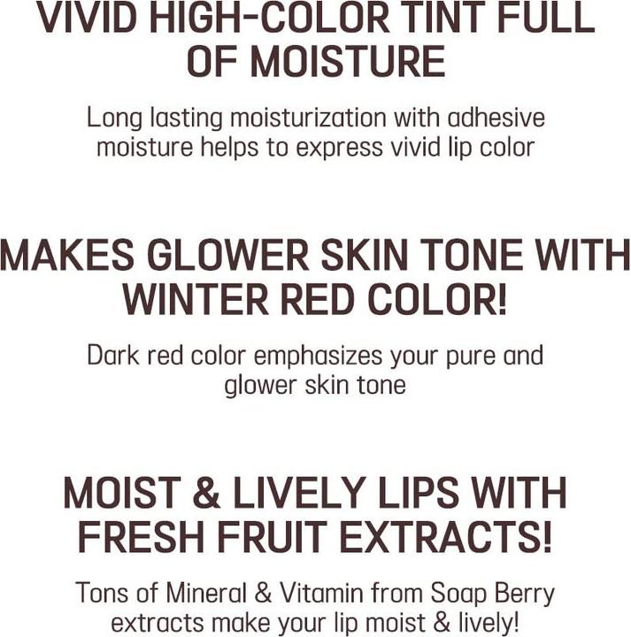 Immagine prodotto Etude House Dear Darling Acqua Gel Tint RD306 Rosso Squalo (21AD Tinta labbra vivace ad alto colore con)