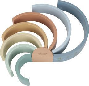 Actual product image Little Dutch Rainbow Forest Friends blue FSC