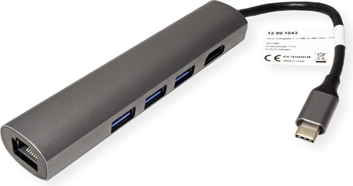 Produktbild Value USB Typ C (USB-C, 4 Ports)
