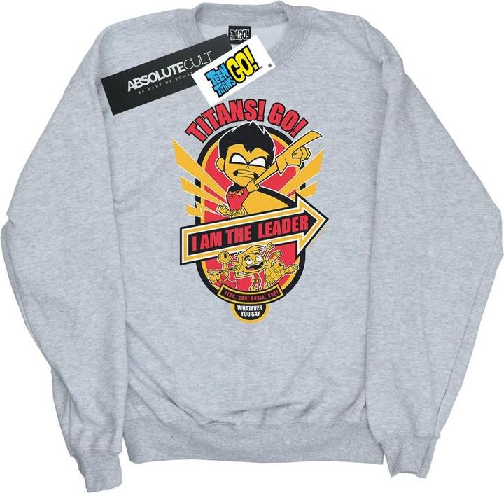 Teen Titans Go I Am The Leader Sweatshirt Jungen
