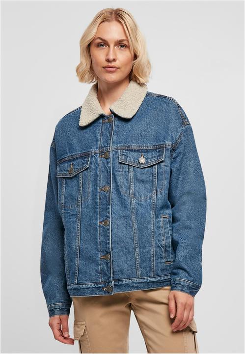 Immagine prodotto Urban Classics Giacca in denim Sherpa oversize da donna - 19395 (XXL)