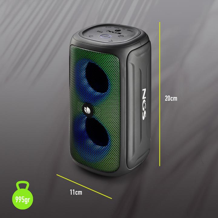 Actual product image NGS Roller beast black (7 h, Rechargeable battery operated)