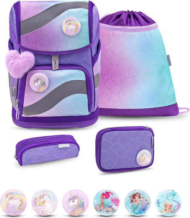 Produktbild Belmil SMARTY Schulrucksack 5-teiliges-Set Wonder 2 (20 l)