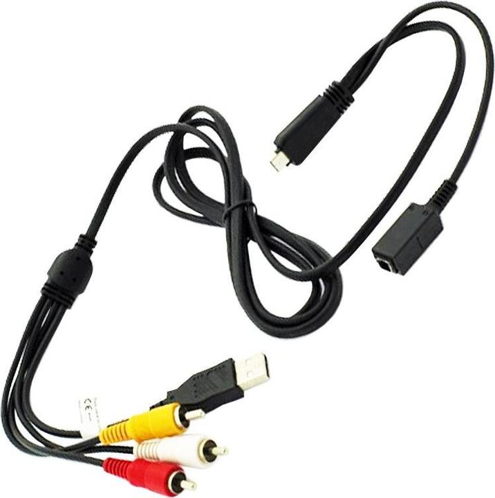 Produktbild XCell USB-/AV-Verbindungskabel passend für Sony Cyber-Shot, VMC-MD3 (Kabel)