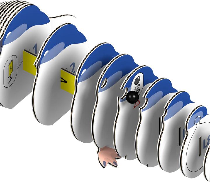 Actual product image Eugy Penguin