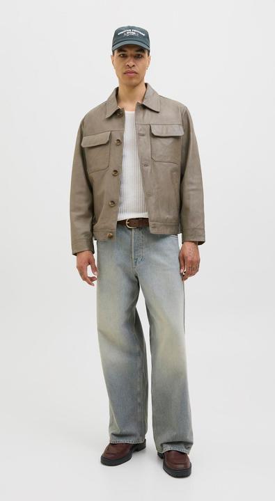 Produktbild Jack & Jones Lederjacke Lederjacke (L)