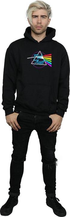 Immagine prodotto Pink Floyd Neon Darkside Felpa con Cappuccio Uomo (3XL)