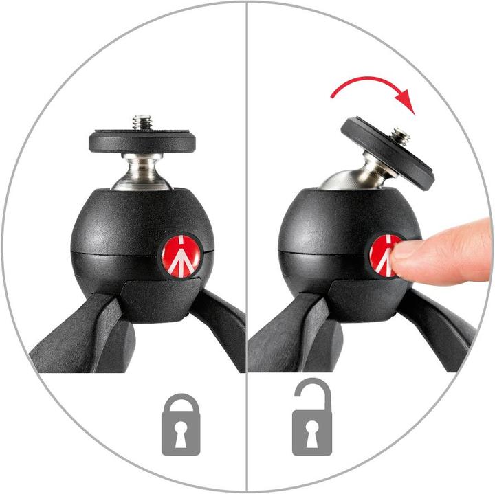 Produktbild Manfrotto PIXI Mini (Metall)