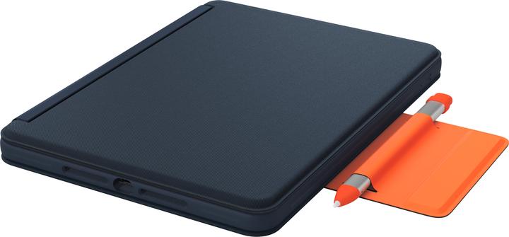 Produktbild Logitech Rugged Combo 3 Touch (DE, iPad 2020 (8. Gen), iPad 2021 (9. Gen), iPad 2019 (7. Gen))