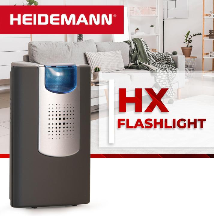 Actual product image Heidemann Wireless chime set HX Flashlight (with flashlight) (Funk)