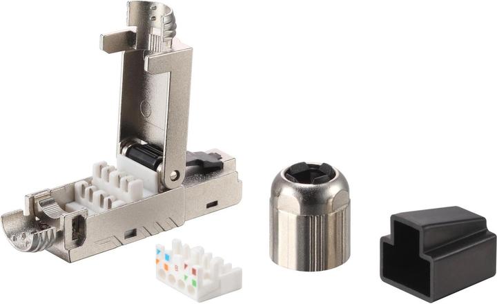 Produktbild equip Steckverbinder RJ45 Cat8.1 5er Set, geschirmt werkfrei (Netzwerkkabel Stecker)
