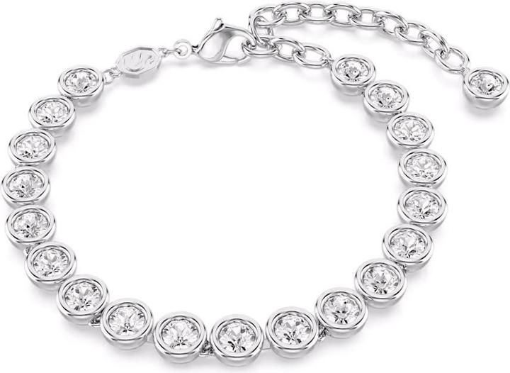 Swarovski Imber Tennis Armband Rundschliff Weiss (20 cm, Swarovski Metall)