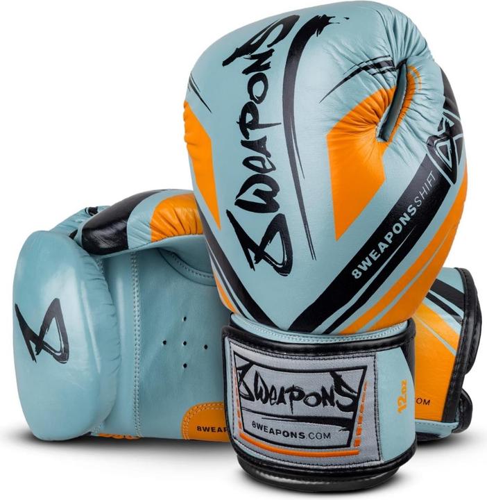 Produktbild 8Weapons Boxing Gloves, Shift, ice-grey-orange, 10 Oz (10 OZ, 10)