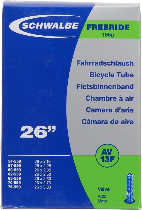 Immagine prodotto Schwalbe Tubo 26" AV13F Freeride (Schrader (AV), 26", 40 mm)