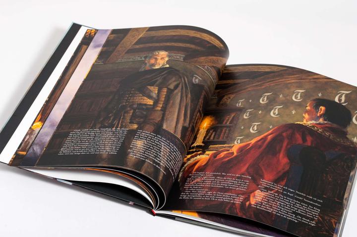 Actual product image The Witcher Illustrated – Der Hexer (German, Thimothée Montaigne, Andrzej Sapkowski, Erik Simon, 2022)