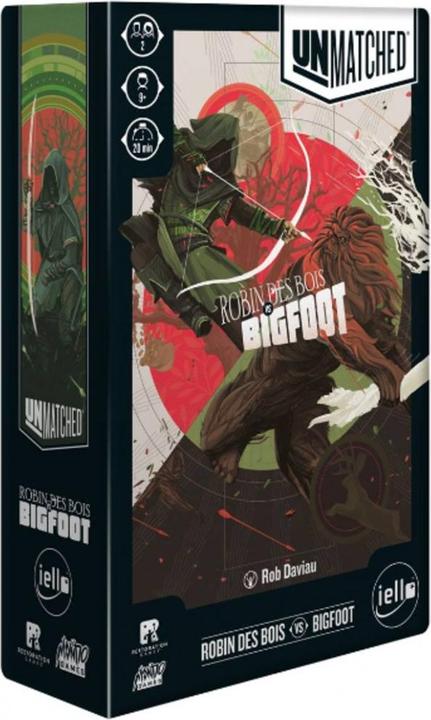 Actual product image Iello Unmatched - Robin des Bois vs Bigfoot (French)