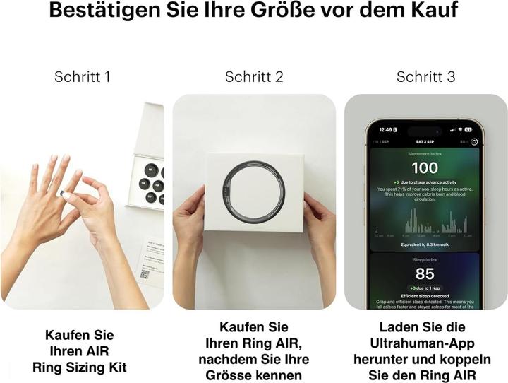 Produktbild Ultrahuman Ring Air (6, Bionic Gold)