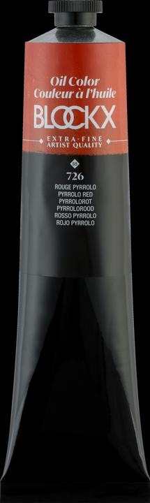 Actual product image BlockX Extra fine oil paint (Pyrrole red, 200 ml)