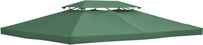 Actual product image Swisshandel24 Replacement roof pavilion roof for metal pavilion garden pavilion party tent garden tent polyester (1200 cm, 300 cm)