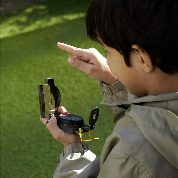 Actual product image Simba Scout compass metal housing