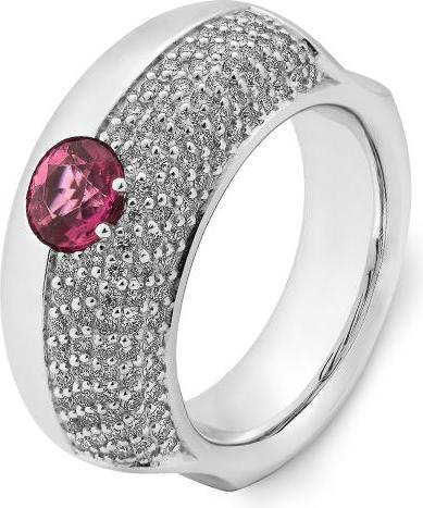 Immagine prodotto Breuning ANELLO - E. TURMALINA ROSA DI OTTIMA QUALITÀ/Brill. 0,667 Ct. G/if (51, Oro 750/18 K)