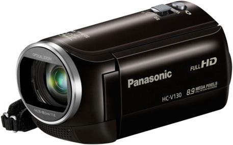 Actual product image Panasonic Hc-V130eg (2.51 Mpx, 50p, 38 x)