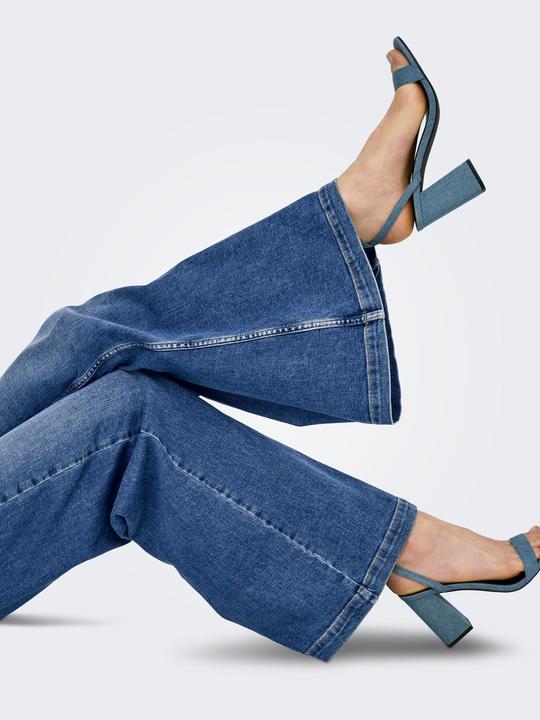 Produktbild Only ONLCALIFORNIA Mittlere Taille Weiter Beinschnitt Jeans Jeans mit weitem Bein (W28/L32)