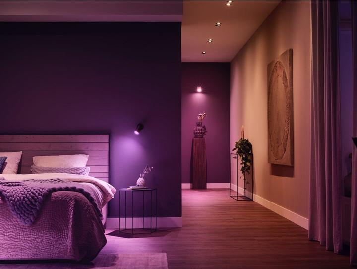 Produktbild Philips Hue LED Lampe (GU10, 4.20 W, 400 lm, 2 x, E)