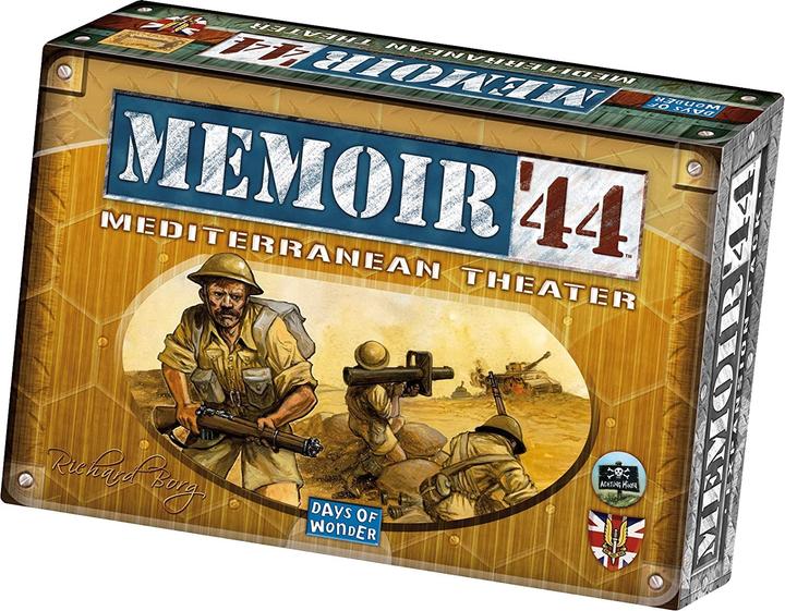 Actual product image Asmodée Memoire 44 Mediterranean Theater (English, French)
