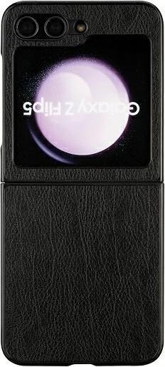 Produktbild Beline Etui Leather Case Sam Z Flip5 F731 czarny/black (Samsung Galaxy Z Flip5)