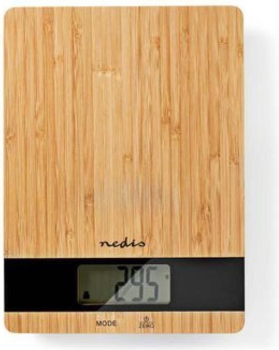 Produktbild Nedis Küchenwaagen Digital Holz/Kunststoff Holz Holz