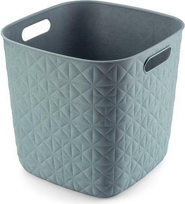 Actual product image GCS Curver Softex storage basket cube 15L Blue Green (1 x)