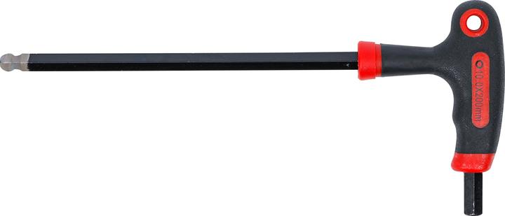 Immagine prodotto BGS Cacciavite con impugnatura a T esagono interno con testa sferica 10 mm (Chiave a brugola)