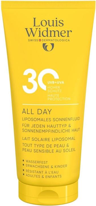 Actual product image Widmer Louis All Day LSF30 Value Pack ohne Parfum 200 ml (Suntan cream, SPF 30, 200 ml)