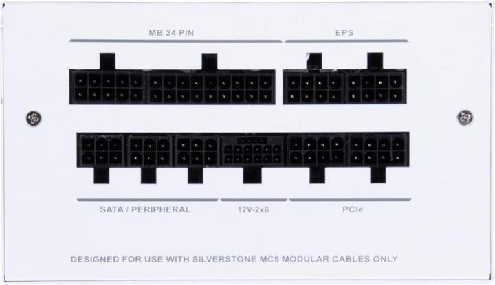 Produktbild Silverstone SST-DA750R-GMA-WWW - 80 PLUS Gold 750W ATX 3.0 & PCIe 5.0 Fully Modular Power Supply, wh (750 W)