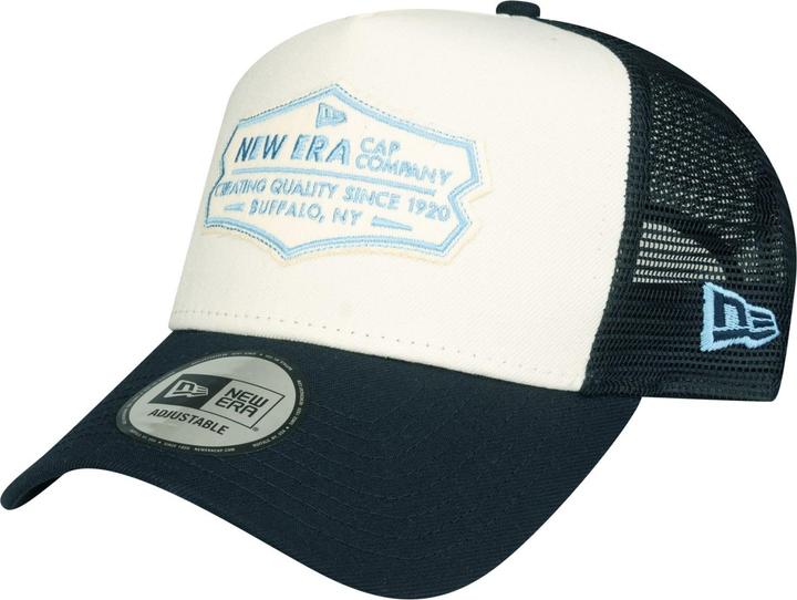 Produktbild New Era Adjustable Trucker Cap - RETRO PATCH navy / chrome (One Size)