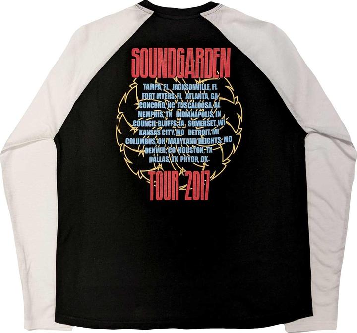 Produktbild Soundgarden Tour 2017 TShirt Raglanärmel (XL)