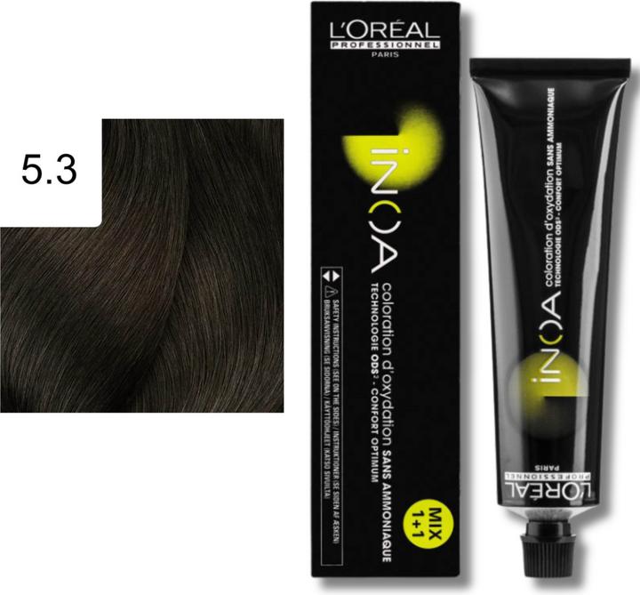 Actual product image L'Oréal Professionnel Inoa (Gold, Brown)