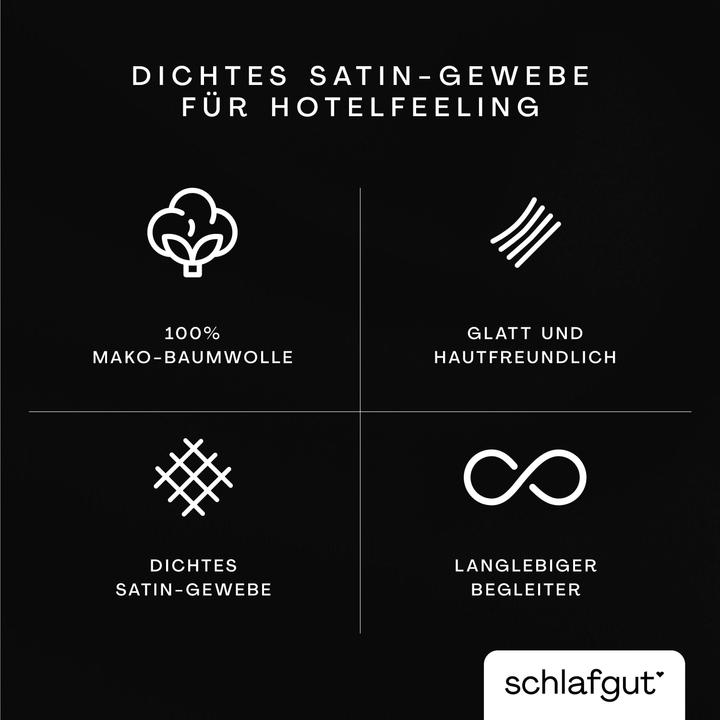 Image du produit schlafgut Woven Satin (Housse de couette, 40 x 80 cm)